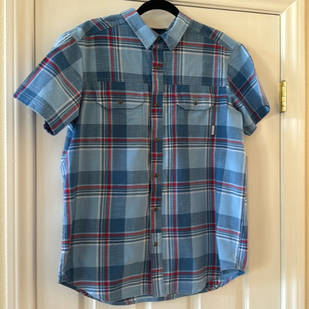 Columbia Men’s Snap Front Sports Shirt sz L